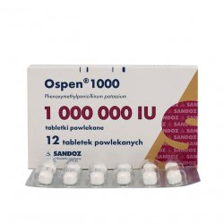 Оспен (Феноксиметилпенициллин) табл. 1млн. МЕ №12 в Новочебоксарске и области фото