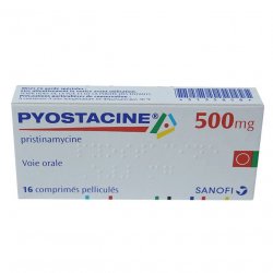 Пиостацин (Пристинамицин) таблетки 500мг №16 в Новочебоксарске и области фото