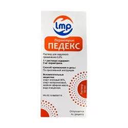 Перметрин Педекс 0,5% раствор для нар. примен. 60 мл
