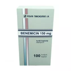 Рифампицин Benemicin капсулы 150мг №100 (аналоги Рифабутин, Эремфат, Рифадин)