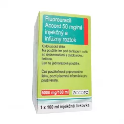 5-Фторурацил Accord (Евросоюз) концентрат для инъекц. раствора 5г : 50мг/мл 100мл 1 фл.
