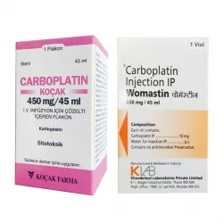Карбоплатин Kocak / Womastin / Carplatu фл. 10мг/мл 45мл (450мг) №1