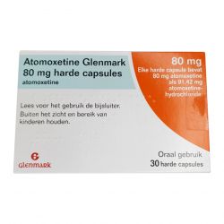 Атомоксетин 80 мг Европа :: Аналог Когниттера :: Glenmark капс. №30 в Новочебоксарске и области фото