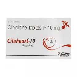 Цилнидипин таб. :: Cilaheart 10 мг №45