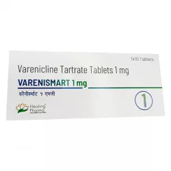 Чампикс (Варениклин) аналог таб. Varenismart 1мг №10